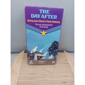 The Day After 1983 VHS Tested Jason Robards Nuclear War Shock TV Movie Classic